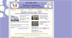 Desktop Screenshot of palmerscleaners.com